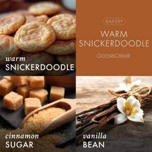 Warm Snickerdoodle 3-Docht-Kerze 411g