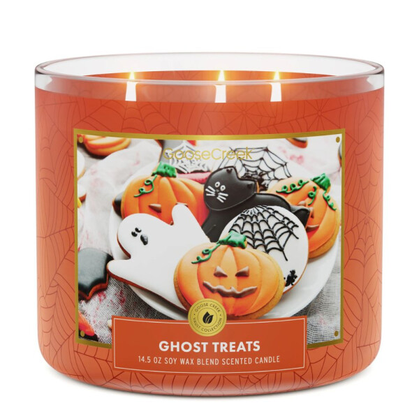 Ghost Treats 3-Docht-Kerze 411g
