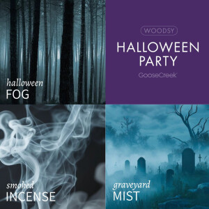 Halloween Party 3-Docht-Kerze 411g