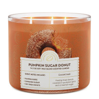 Pumpkin Sugar Donut 3-Docht-Kerze 411g