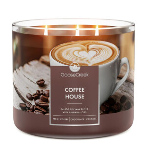 Coffee House 3-Docht-Kerze 411g