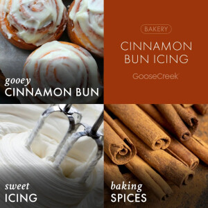 Cinnamon Bun Icing 3-Docht-Kerze 411g
