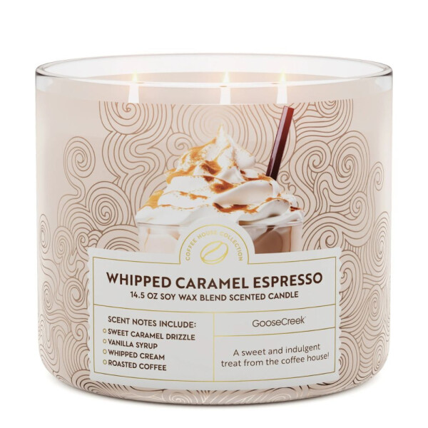 Whipped Caramel Espresso 3-Docht-Kerze 411g