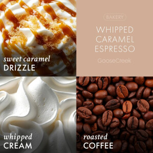 Whipped Caramel Espresso 3-Docht-Kerze 411g