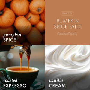 Pumpkin Spice Latte 3-Docht-Kerze 411g