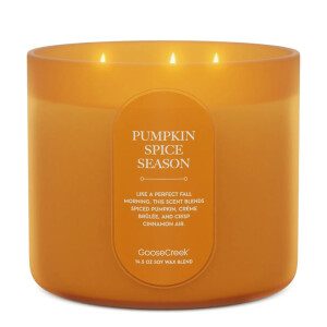 Pumpkin Spice Season 3-Docht-Kerze 411g