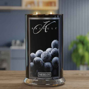 Merlot 2-Docht-Kerze 623g