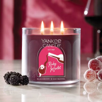 Ruby Merlot 3-Docht-Kerze 411g