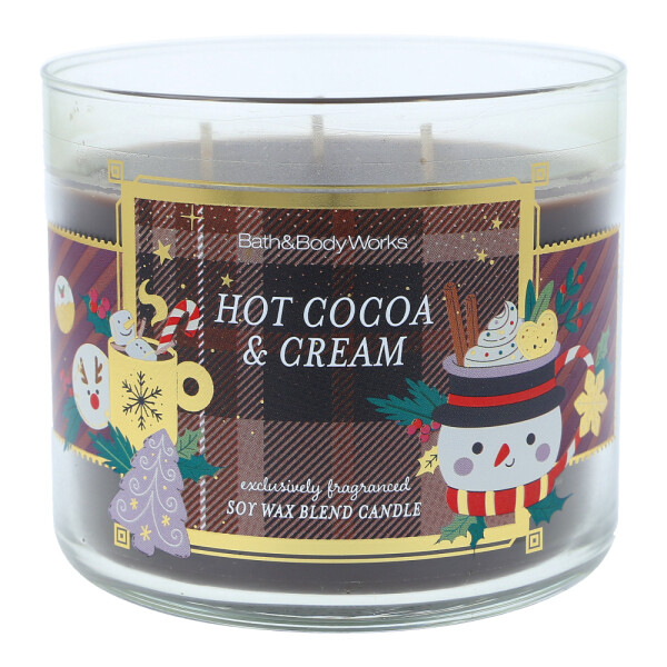 Hot Cocoa & Cream 3-Docht-Kerze 411g