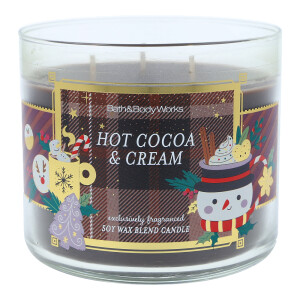 Hot Cocoa & Cream 3-Docht-Kerze 411g