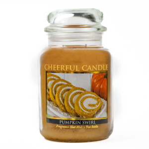 Pumpkin Swirl 2-Docht-Kerze 680g