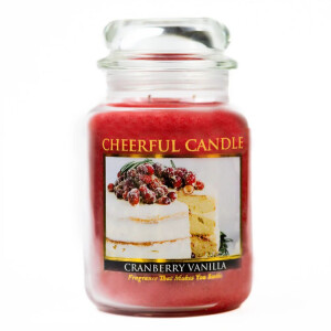 Cranberry Vanilla 2-Docht-Kerze 680g
