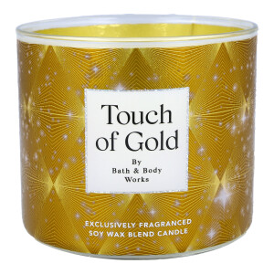 Touch of Gold 3-Docht-Kerze 411g