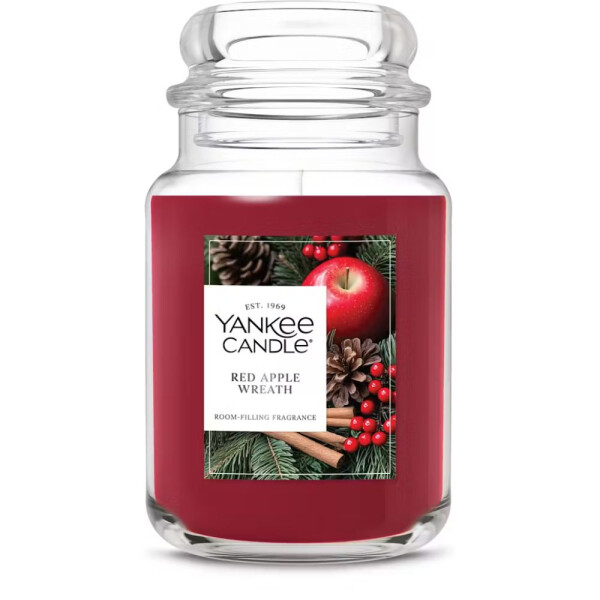 Red Apple Wreath Großes Glas 623g
