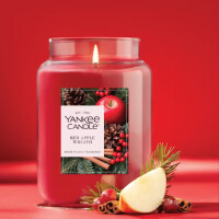 Red Apple Wreath Großes Glas 623g