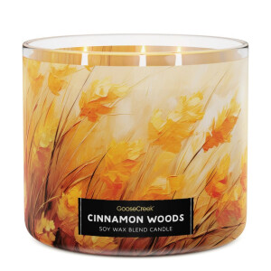 Cinnamon Woods 3-Docht-Kerze 411g