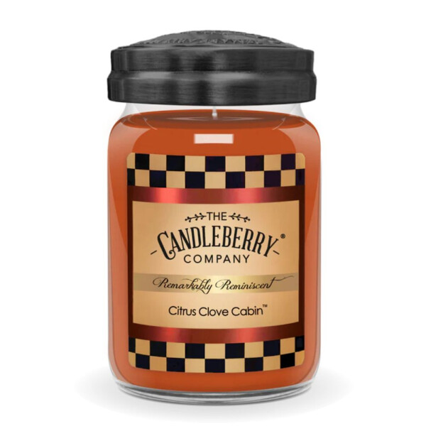 Citrus Clove Cabin Großes Glas 623g