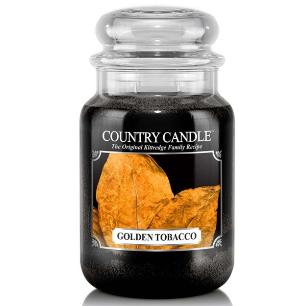 Country Candle™ Golden Tobacco 2-Docht-Kerze 652g