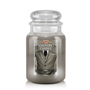 Country Candle™ Grey 2-Docht-Kerze 652g