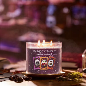 Mystical Tarot Card 3-Docht-Kerze 411g