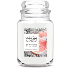 White Spruce & Grapefruit Großes Glas 623g