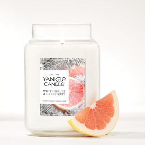 White Spruce & Grapefruit Großes Glas 623g