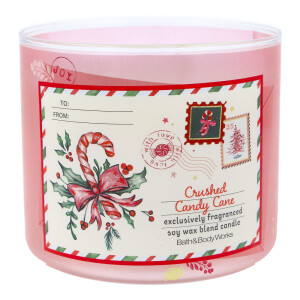 Crushed Candy Cane 3-Docht-Kerze 411g