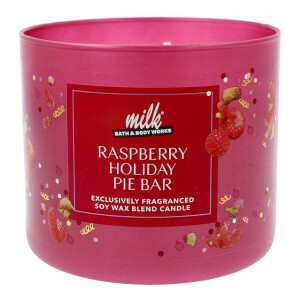 Raspberry Holiday Pie Bar 3-Docht-Kerze 411g