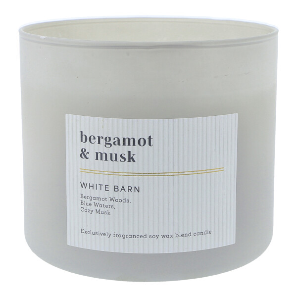 Bergamot & Musk 3-Docht-Kerze 411g