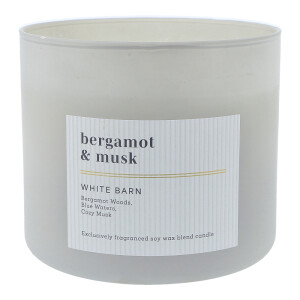 Bergamot & Musk 3-Docht-Kerze 411g