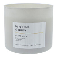 Bergamot & Musk 3-Docht-Kerze 411g