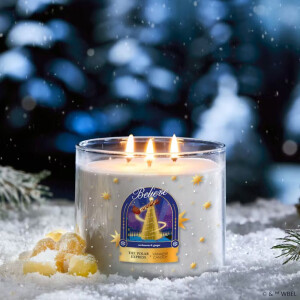 Believe 3-Docht-Kerze 411g