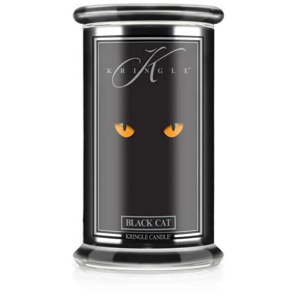 Black Cat 2-Docht-Kerze 623g