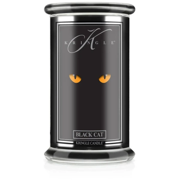 Black Cat 2-Docht-Kerze 623g