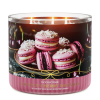 Coconut Cherry Macaron 3-Docht-Kerze 411g