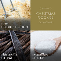 Christmas Cookies 3-Docht-Kerze 411g