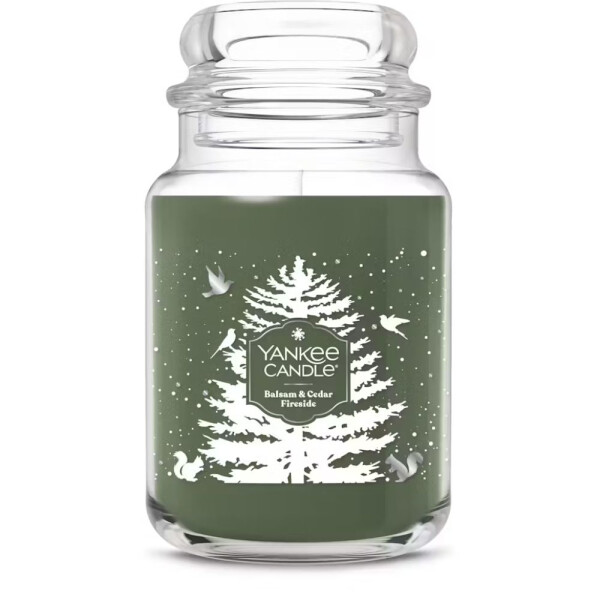 Balsam & Cedar Fireside Großes Glas 623g