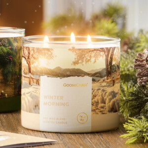 Winter Morning 3-Docht-Kerze 411g