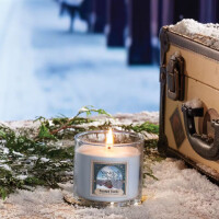 Frosted Tracks 1-Docht-Kerze 122g