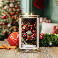 Cinnamon Apple Wreath 2-Docht-Kerze 623g