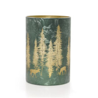 Flicker Woodland Green Kerzenhalter - Jar Holder
