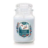 Snow-Capped Sledding Großes Glas 623g