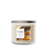 Amber & Sandalwood 3-Docht-Kerze 411g