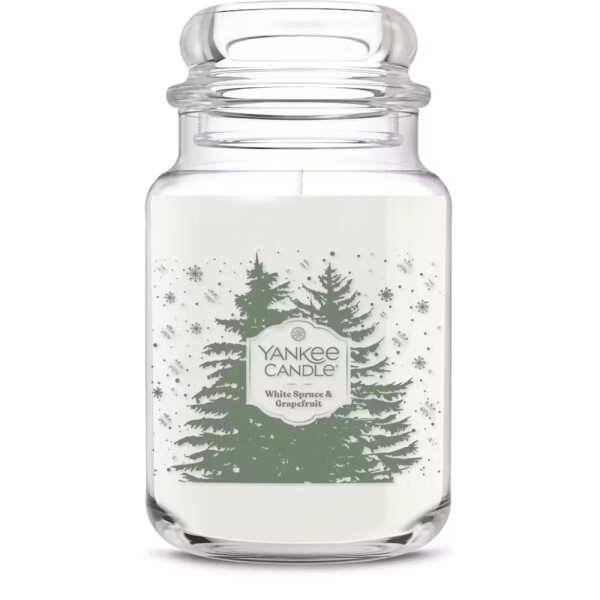 White Spruce & Grapefruit Großes Glas 623g