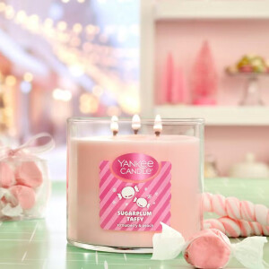 Sugarplum Taffy 3-Docht-Kerze 411g