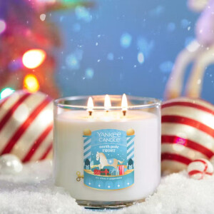 North Pole Frost 3-Docht-Kerze 411g