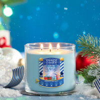 Yuletide Wishes 3-Docht-Kerze 411g