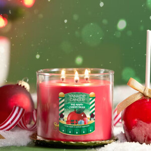 Big Apple Christmas 3-Docht-Kerze 411g