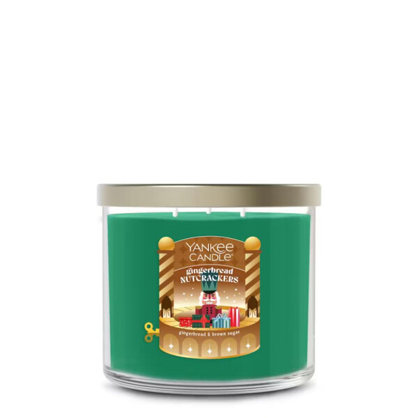 Gingerbread Nutcrackers 3-Docht-Kerze 411g