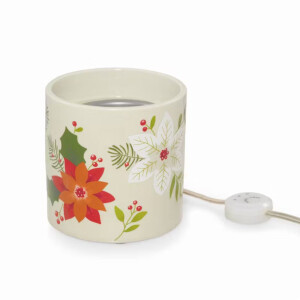 Poinsettia Scenterpiece™ Easy Meltcup Warmer